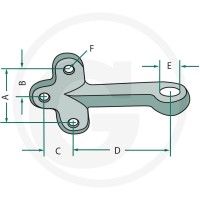 GRANIT Oczko zamykacza 22010027 - 22010027 - Sklep rolniczy PoltechParts