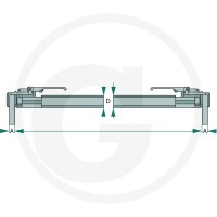 GRANIT Przegroda międzyburtowa 22000074 - 22000074 - Sklep rolniczy PoltechParts