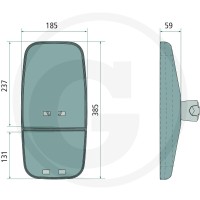 GRANIT Lusterko modułowe 65499783 | poltechparts.pl