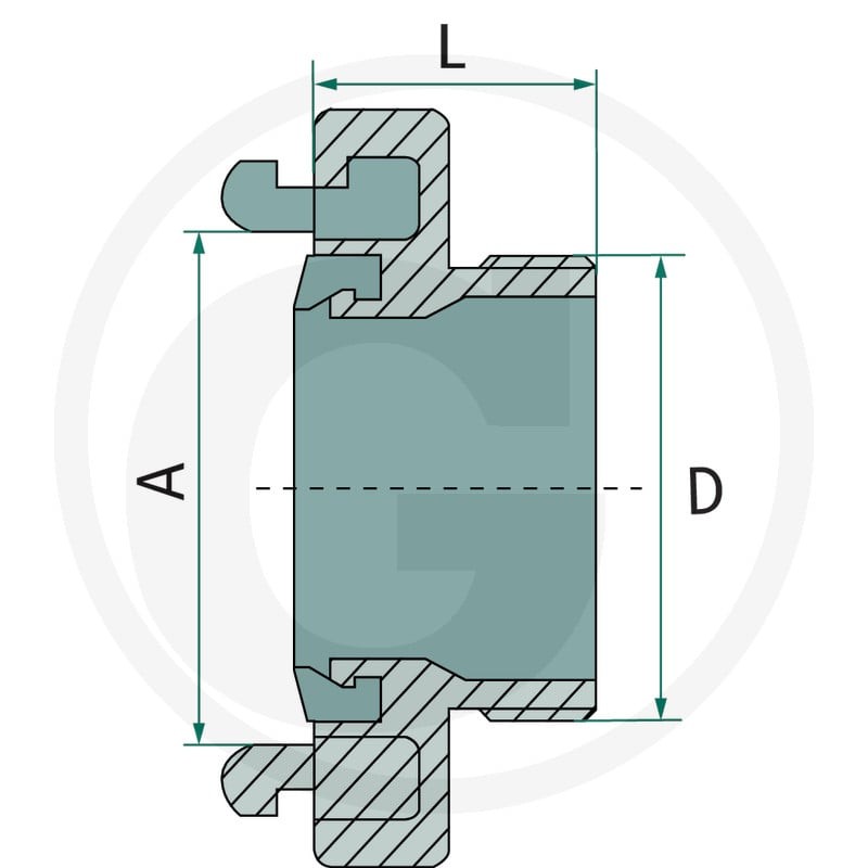GRANIT Złączka ssąca 40504053380 - Sklep PoltechParts