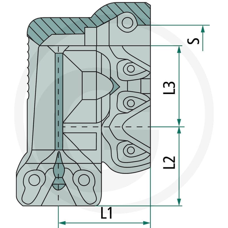 Kongsberg ABC- rozdzielacz F 22892050015 - Sklep PoltechParts