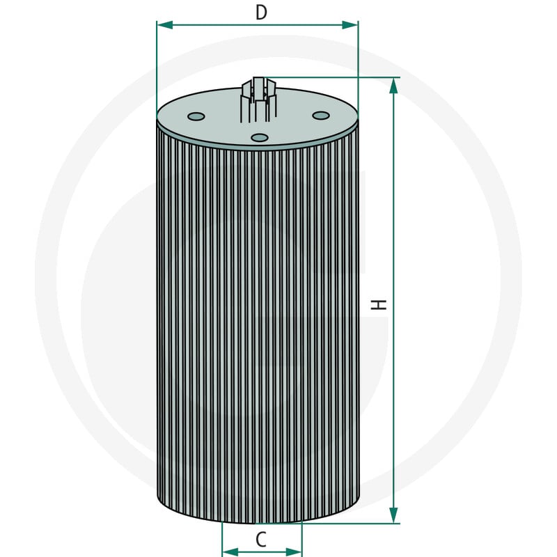 Fleetguard Filtr paliwa 739FF5380 | poltechparts.pl