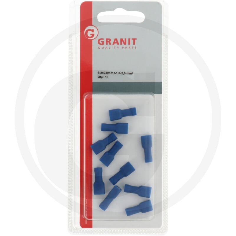 Blister Tulejka wtykowa płaska w pełni izolowana 4990305 - 4990305 - Sklep rolniczy PoltechParts
