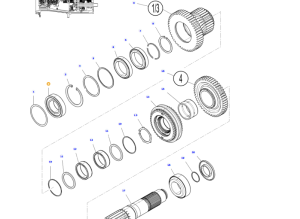 Łożysko Stożkowe Ø 50-90 X 24,75 MM Wału Massey Ferguson