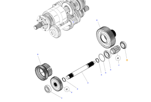 Łożysko Stożkowe Massey  Ferguson Ø 60-85 X 17 MM 3011327X91