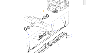 Uszczelka Osi przedniej Massey Ferguson 3712155M1