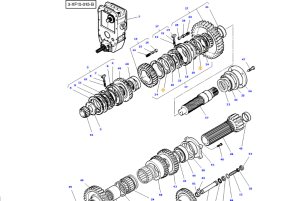 Podkładka Stożkowa Skrzyni Biegów Massey Ferguson 3612315M3