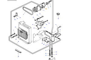 Przewód klimatyzacji Massey Ferguson