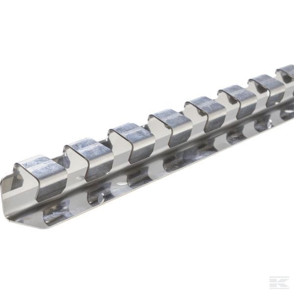 Wieszak do kurtyn PCV 100 cm, stal szlach… | poltechparts.pl