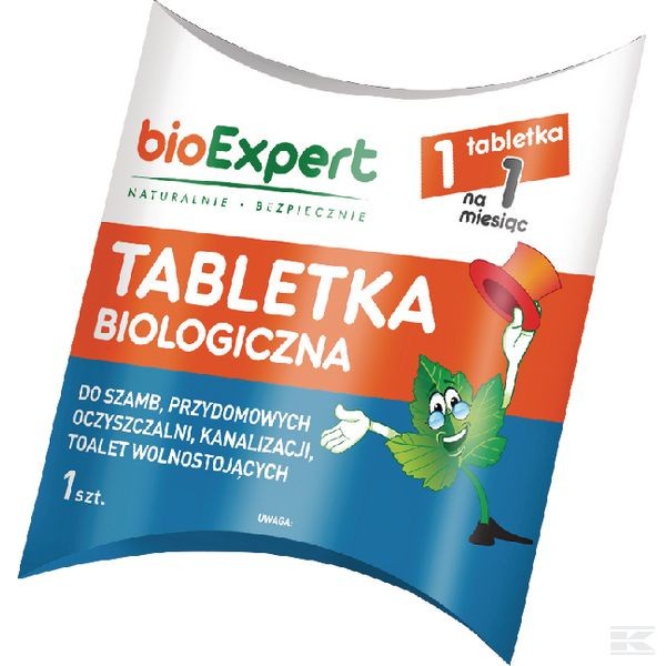 Tabletki biologiczne 1 szt. do szamba i kanalizacji