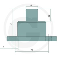 GRANIT Sworzeń przegubu 72702208 - Sklep PoltechParts