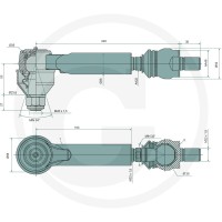 GRANIT Kugel- und Axialgelenk 19403456 - 19403456 - Sklep rolniczy PoltechParts