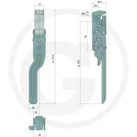 Hesterberg Zamknięcie przechylne 22010102 - Sklep PoltechParts
