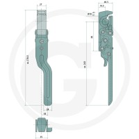 Hesterberg Zamknięcie przechylne 22010103 - Sklep PoltechParts