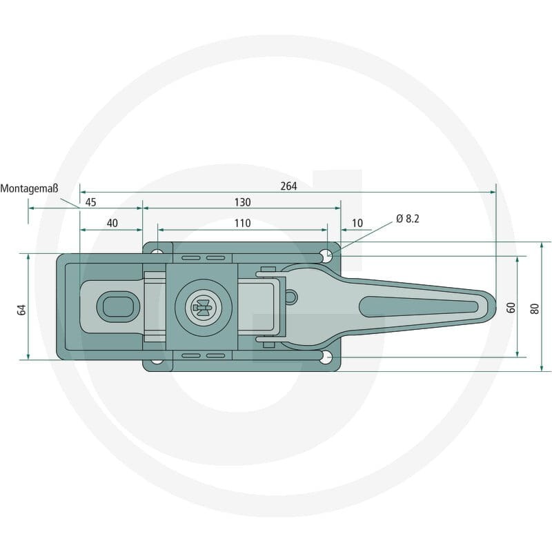 GRANIT Zamknięcie napinające 6040 2208800600 - 2208800600 - Sklep rolniczy PoltechParts