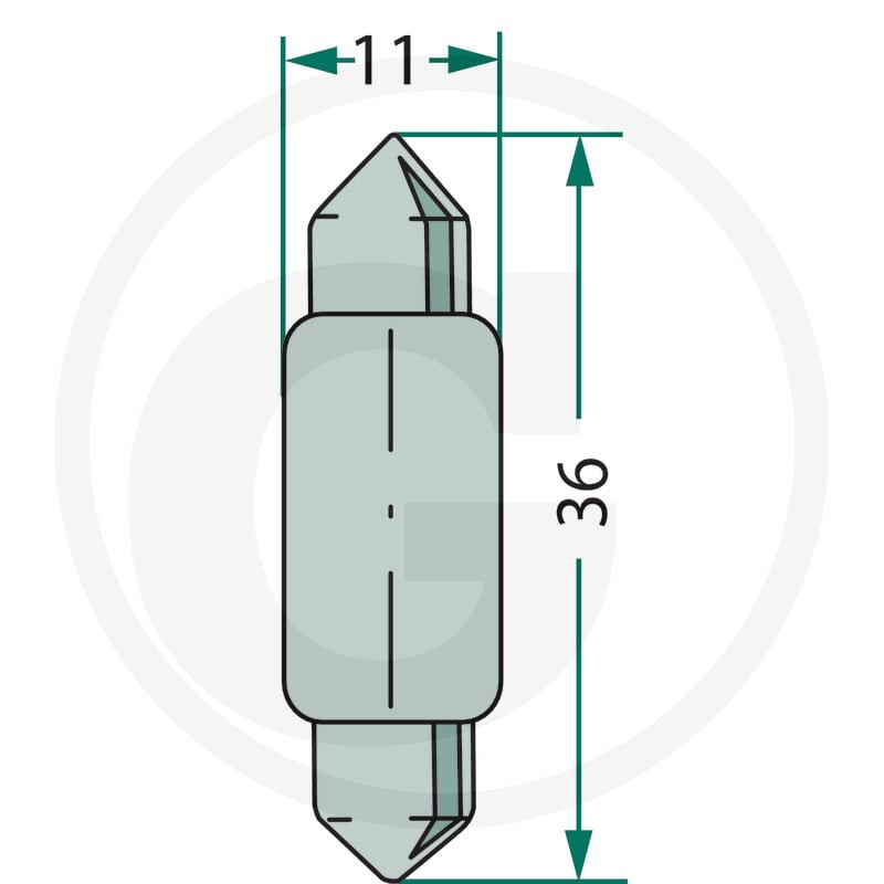 GRANIT Żarówka Sofitte C5W 47712V5WS - Sklep PoltechParts