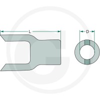 Weasler Widełki profilowe 3978307125 - 3978307125 - Sklep rolniczy PoltechParts