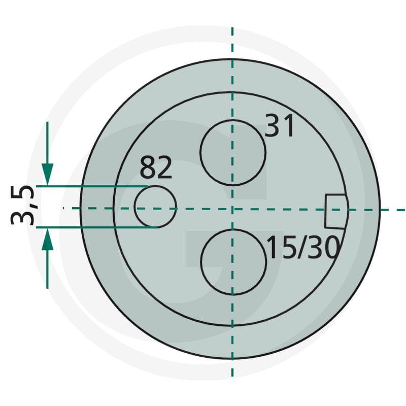 Cobo Gniazdo, 2-biegunowe 11421509 - 11421509 - Sklep rolniczy PoltechParts