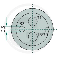 Cobo Gniazdo, 2-biegunowe 11421509 - 11421509 - Sklep rolniczy PoltechParts