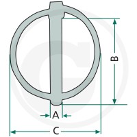 Blister Zestaw zawleczek zatrzaskowych 4990066 - 4990066 - Sklep rolniczy PoltechParts