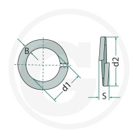 Blister Pierścień sprężysty 4990104 - 4990104 - Sklep rolniczy PoltechParts