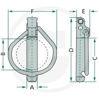 Blister Zestaw zawleczek zatrzaskowych 4990032 - 4990032 - Sklep rolniczy PoltechParts