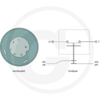 Blister Przełącznik przyciskowy, rozruch 4990357 - 4990357 - Sklep rolniczy PoltechParts