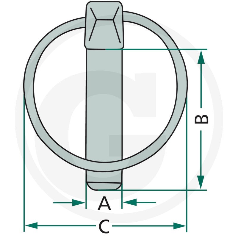 Blister Zestaw zawleczek zatrzaskowych 4990065 - 4990065 - Sklep rolniczy PoltechParts