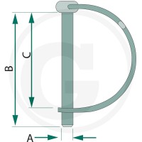 Blister Zestaw zawleczek rurowych 4990054 - 4990054 - Sklep rolniczy PoltechParts