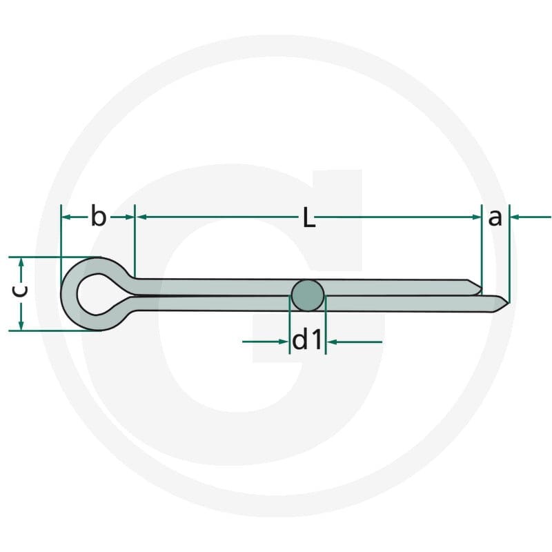 Blister Zawleczka 4990202 - 4990202 - Sklep rolniczy PoltechParts