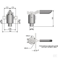 Blokada sprężynowa, ocynkowana | poltechparts.pl