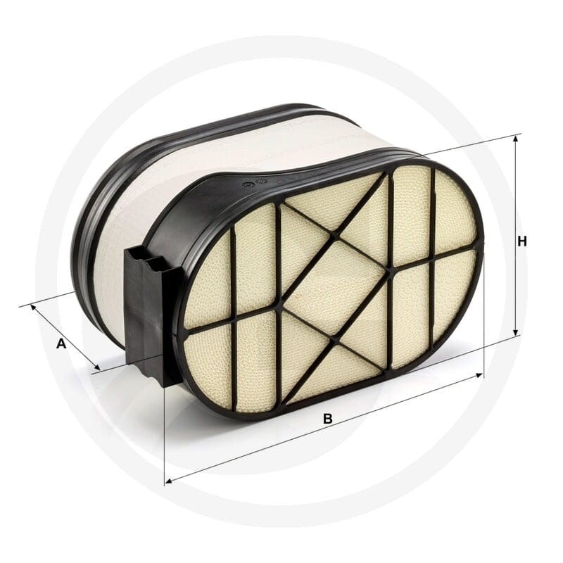 MANN FILTER Filtr powietrza 565CP34360 - 565CP34360 - Sklep rolniczy PoltechParts