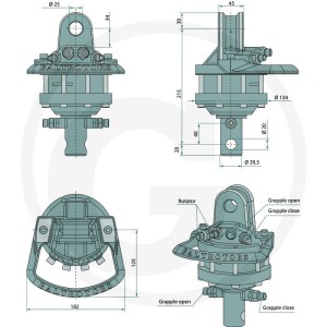 Baltrotors Rotator GR10 25702800