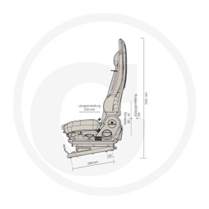 GRAMMER Siedzenie kierowcy ciężarówki 2401179185