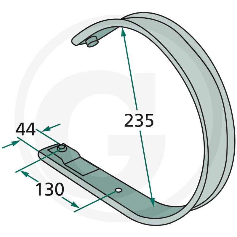 GRANIT Osłona podbieracza 647647028 - 647647028 - Sklep rolniczy PoltechParts