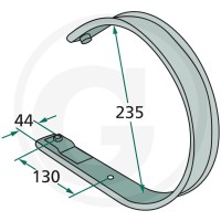 GRANIT Osłona podbieracza 647647028 - 647647028 - Sklep rolniczy PoltechParts