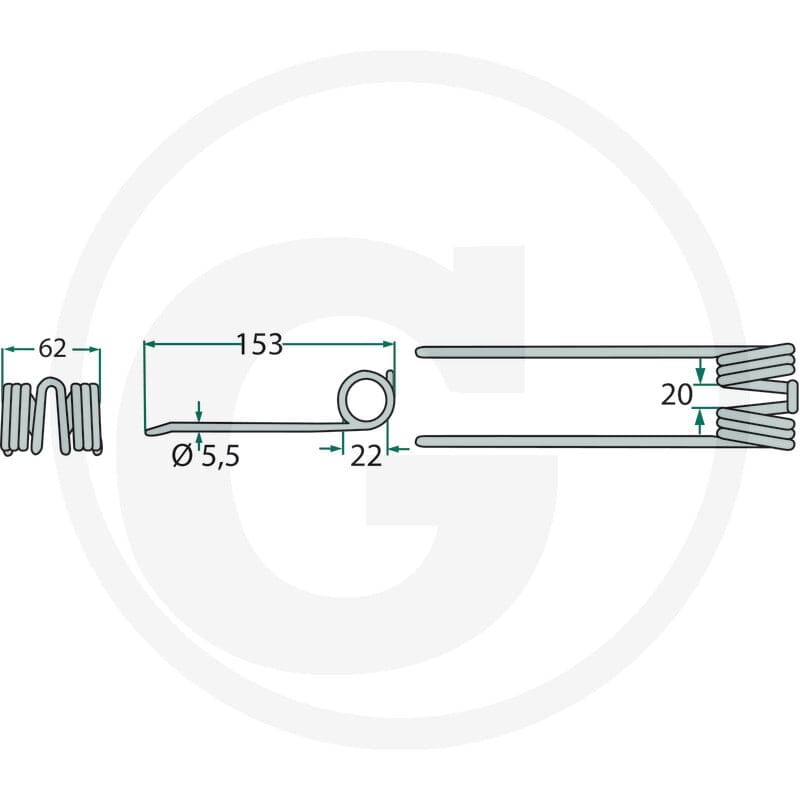 GRANIT Palec podbieracza 5259160110520 | poltechparts.pl