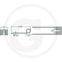 GRANIT Palec podbieracza 5259160110520 | poltechparts.pl