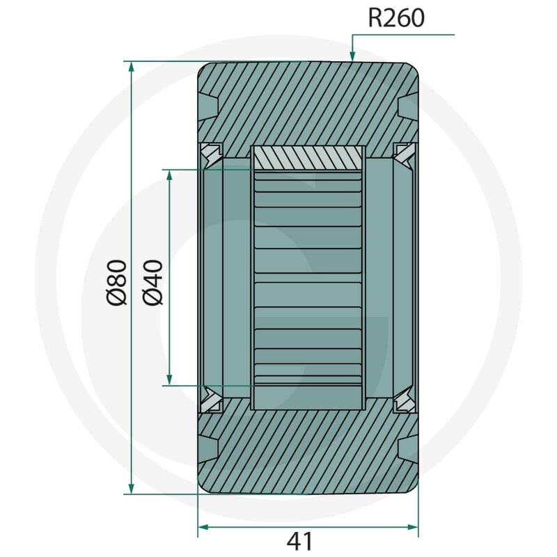 GRANIT Łożysko rolkowe 647647069 - 647647069 - Sklep rolniczy PoltechParts