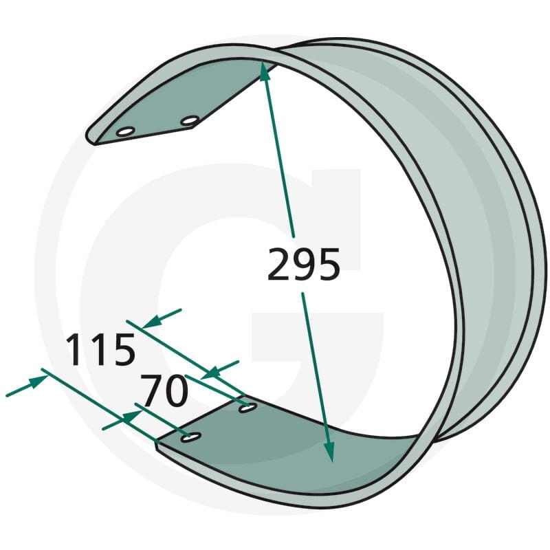 GRANIT Osłona podbieracza 647647072 - 647647072 - Sklep rolniczy PoltechParts