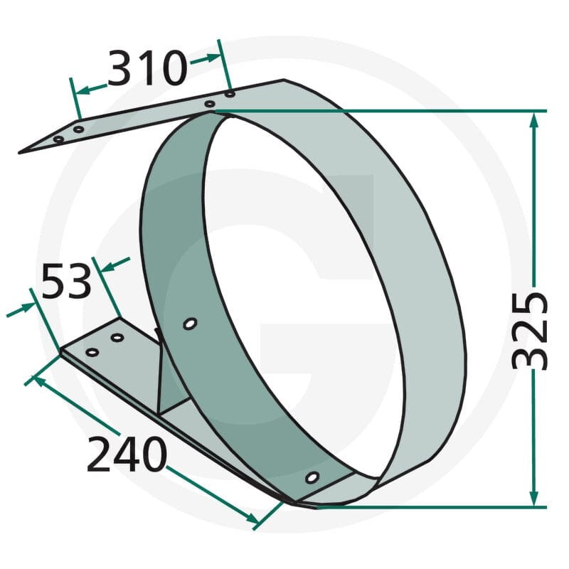 GRANIT Osłona podbieracza 647647002 - 647647002 - Sklep rolniczy PoltechParts