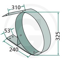 GRANIT Osłona podbieracza 647647002 - 647647002 - Sklep rolniczy PoltechParts