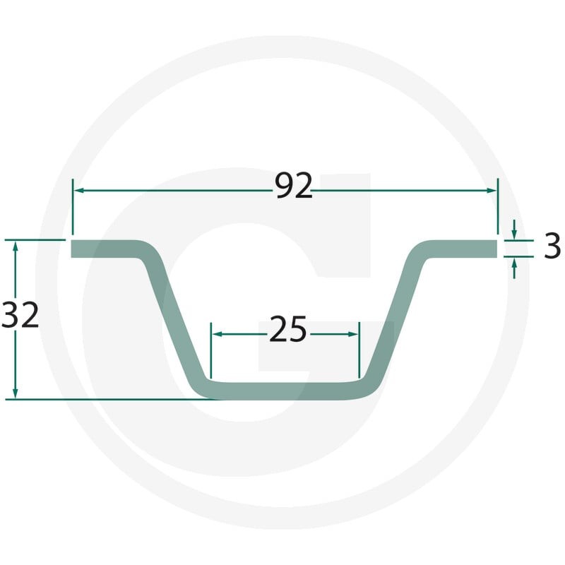GRANIT Prowadnica łańcucha 7554-150706 - 7554-150706 - Sklep rolniczy PoltechParts
