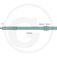 GRANIT Wałek przekaźnika mocy 70815015 - 70815015 - Sklep rolniczy PoltechParts