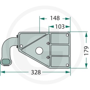 ASPÖCK Lampa tylna "EARPOINT I" 504244051007