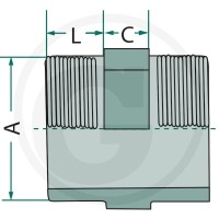 GRANIT Złączka dwustronna 4050110541 - Sklep PoltechParts