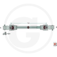 Weasler Wał przegubowy 39716007245086 - 39716007245086 - Sklep rolniczy PoltechParts