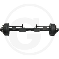 BPW Oś hamowana 15855.70.461.019 - 15855.70.461.019 - Sklep rolniczy PoltechParts