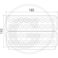 GRANIT Reflektor roboczy LED 7070010317 - Sklep PoltechParts