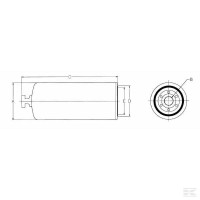 Filtr paliwa WK1175X | poltechparts.pl